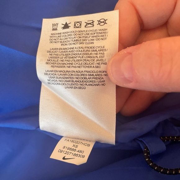 Nike DePaul University blue demons men’s XS vest gray/blue - Picture 6 of 7